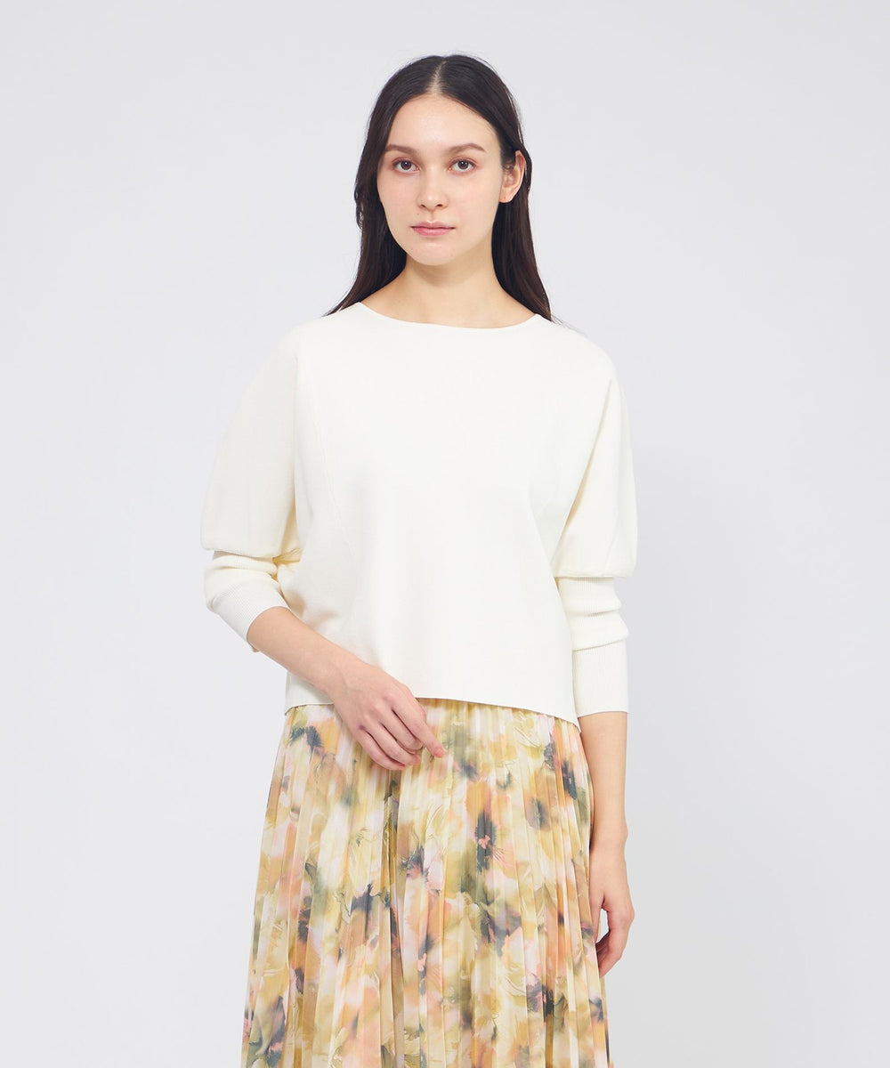 ロングリブスリーブニット プルオーバー(トップス)｜EPOCA(エポカ)の