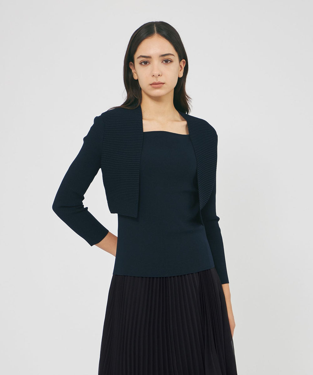 キュプラベーシック ニットボレロ(トップス)｜EPOCA(エポカ)の