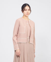 トリミングニット ジップアップジャケット(トップス)｜EPOCA(エポカ)の