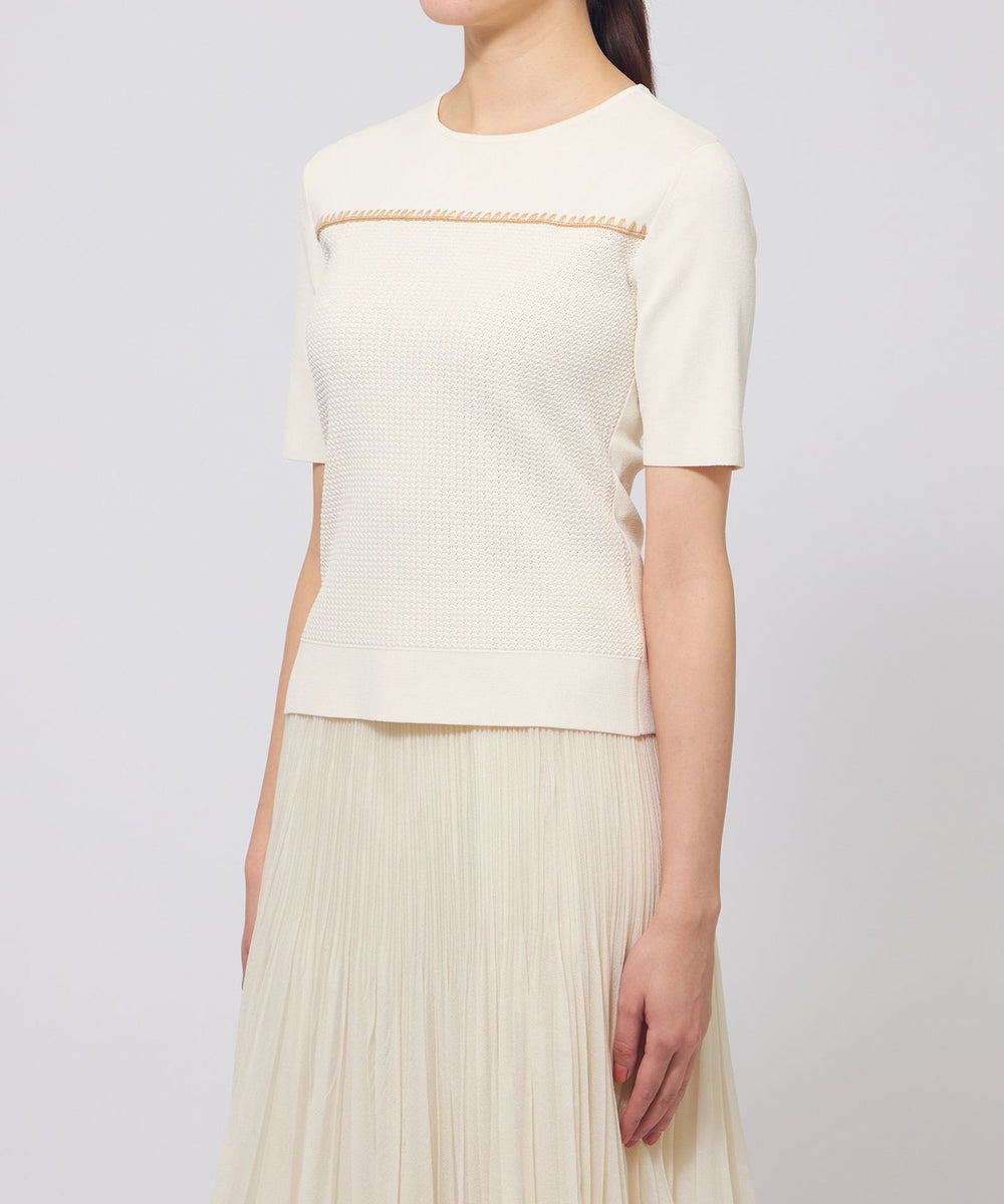 トリミングニット プルオーバー(トップス)｜EPOCA(エポカ)の