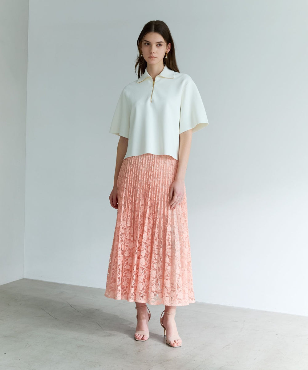 La maglia】 ハーフジップニットプルオーバー(トップス)｜EPOCA