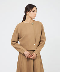 ドライポリエステル ニットカーディガン(トップス)｜EPOCA