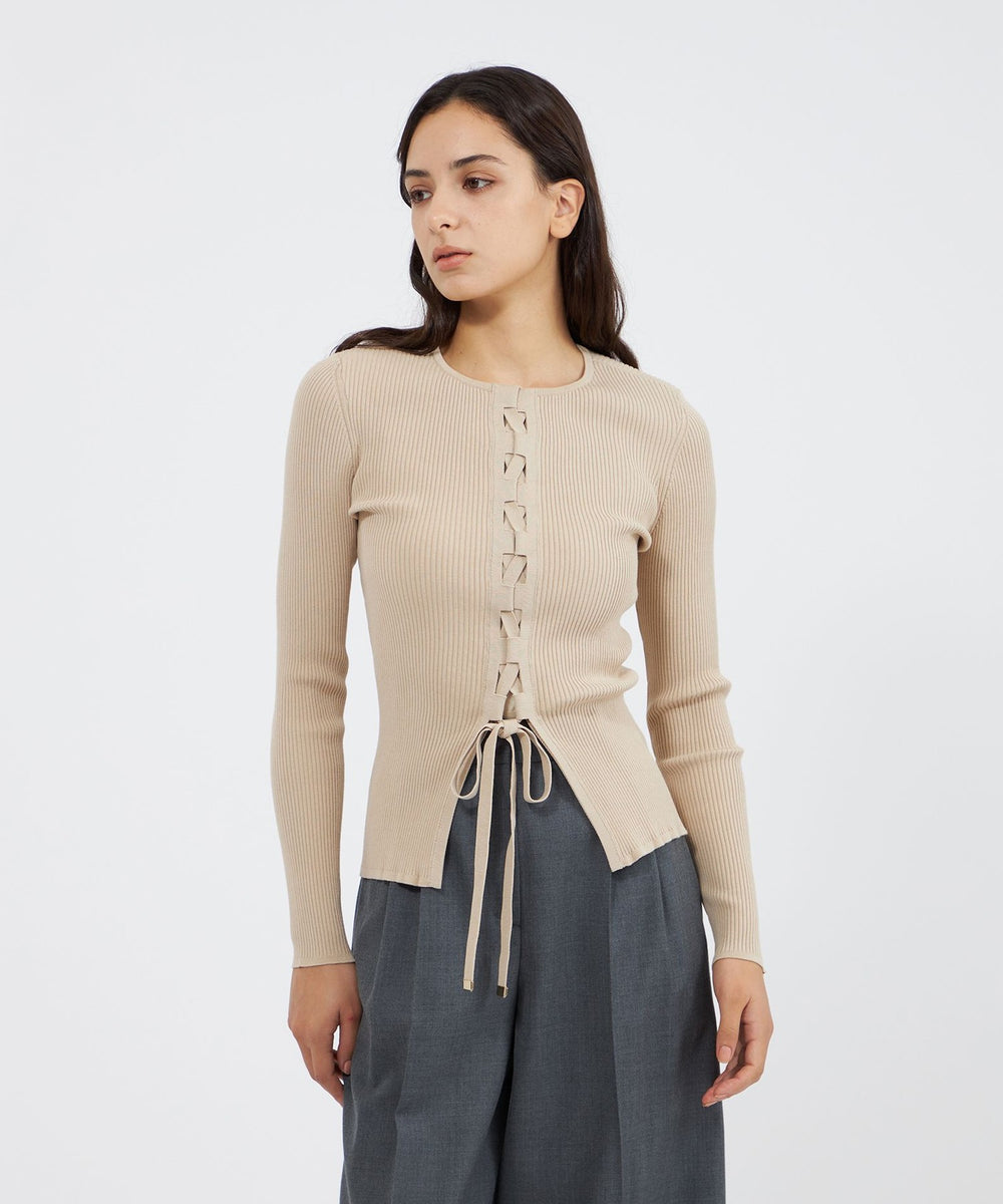 EPOCAホワイト ニットブルゾン エポカ トップス EPOCAホワイト ニットブルゾン PoyPoisan様 ジップ