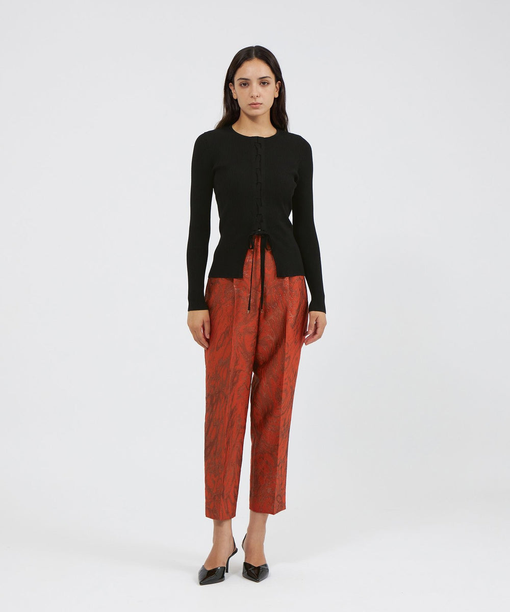 レースアップニット プルオーバー(トップス)｜EPOCA(エポカ)の