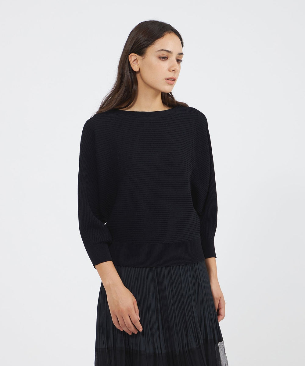 アセテートナイロン ニットプルオーバー(トップス)｜EPOCA(エポカ)の