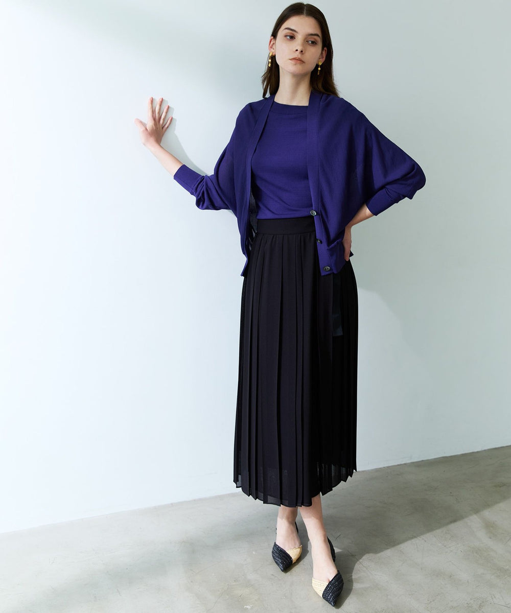 レーヨンナイロン クロップドカーディガン(トップス)｜EPOCA(エポカ)の