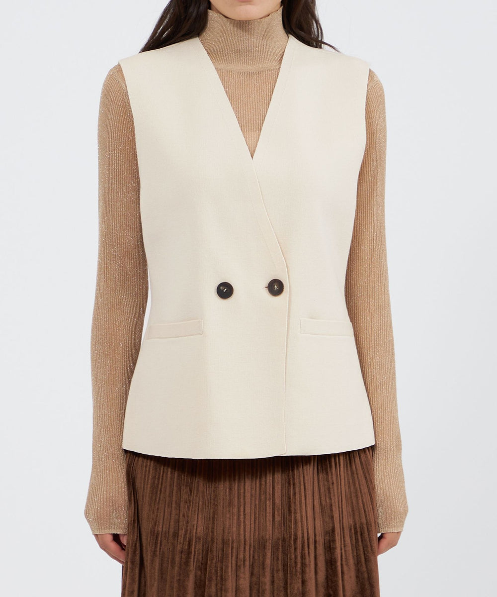 コンパクトニットジレ(ベスト)｜EPOCA(エポカ)のファッション通販