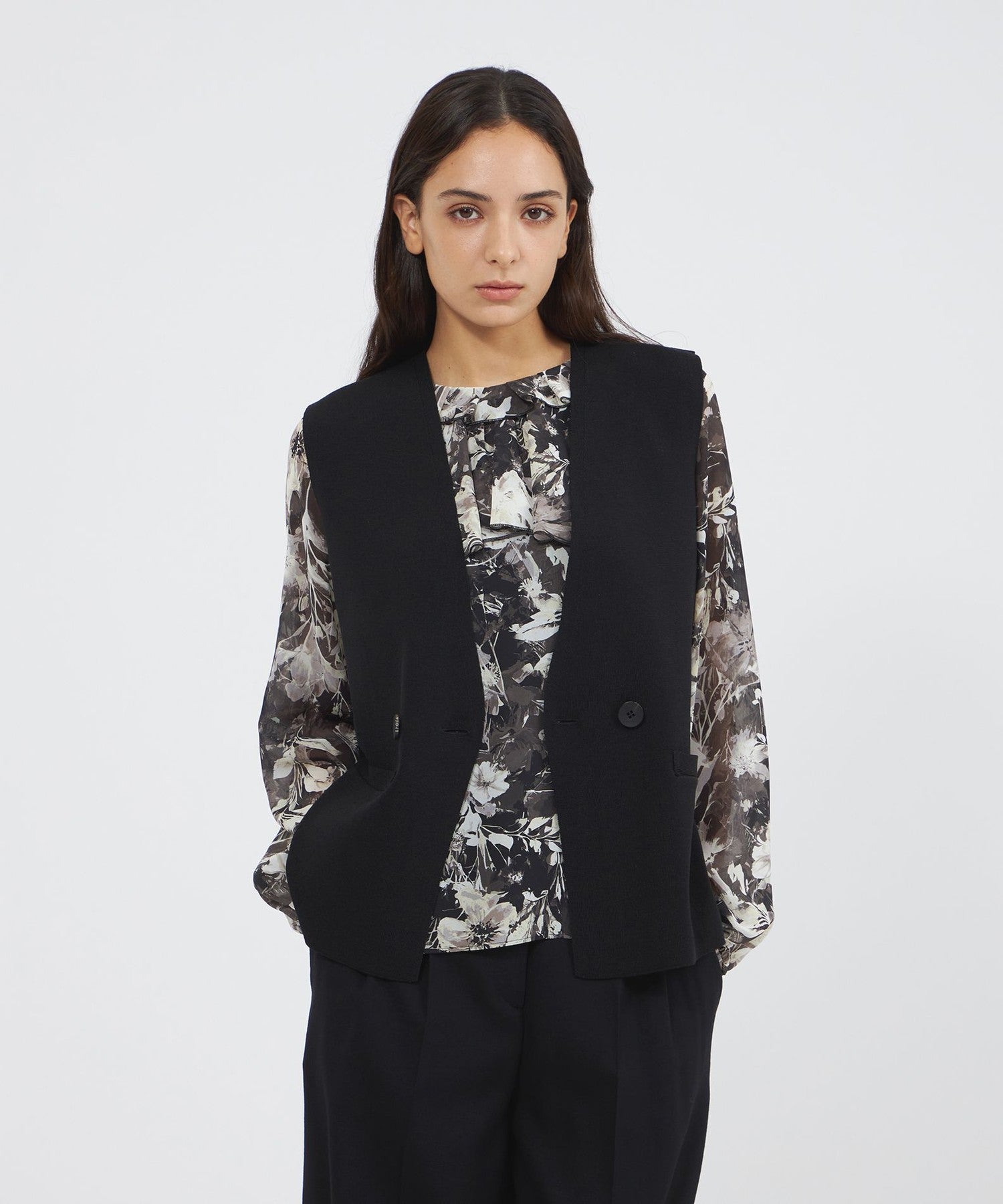 2321-M5N3763109__,09,モデル身長170cm 着用サイズ：40