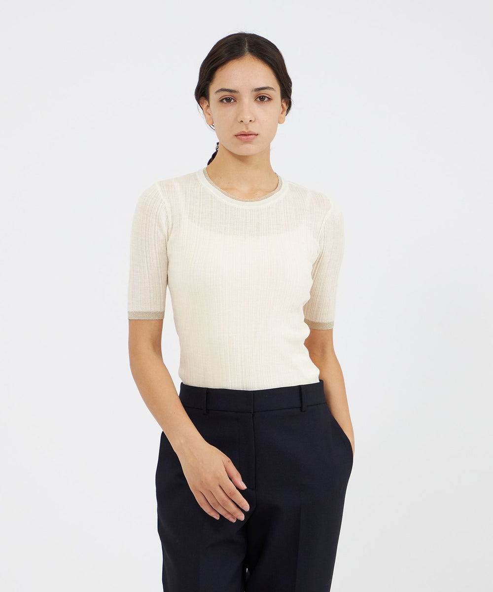 ウールシルク ニットプルオーバー(トップス)｜EPOCA(エポカ)の