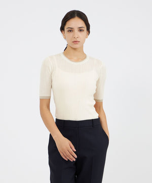 ウールシルク ニットプルオーバー(トップス)｜EPOCA(エポカ)の