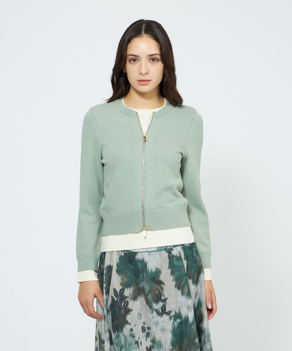 La maglia】 ジップアップニット(トップス)｜EPOCA(エポカ)の