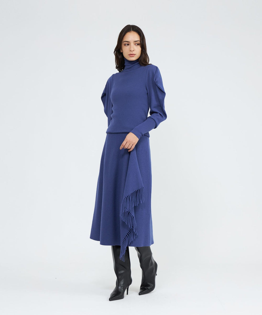 La maglia due】 タートルリブニットプルオーバー(トップス)｜EPOCA