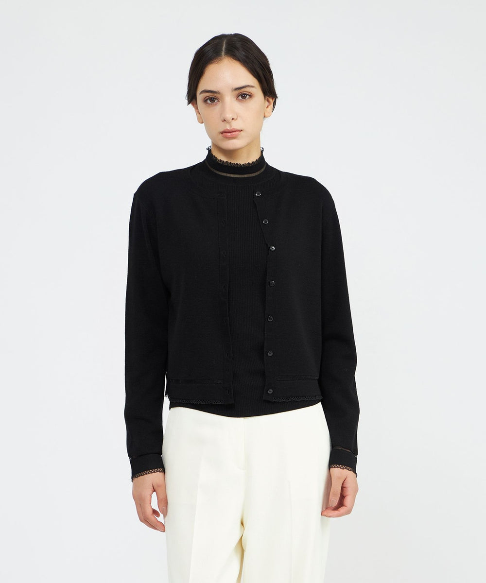 シアーコンビニット カーディガン(トップス)｜EPOCA(エポカ)の