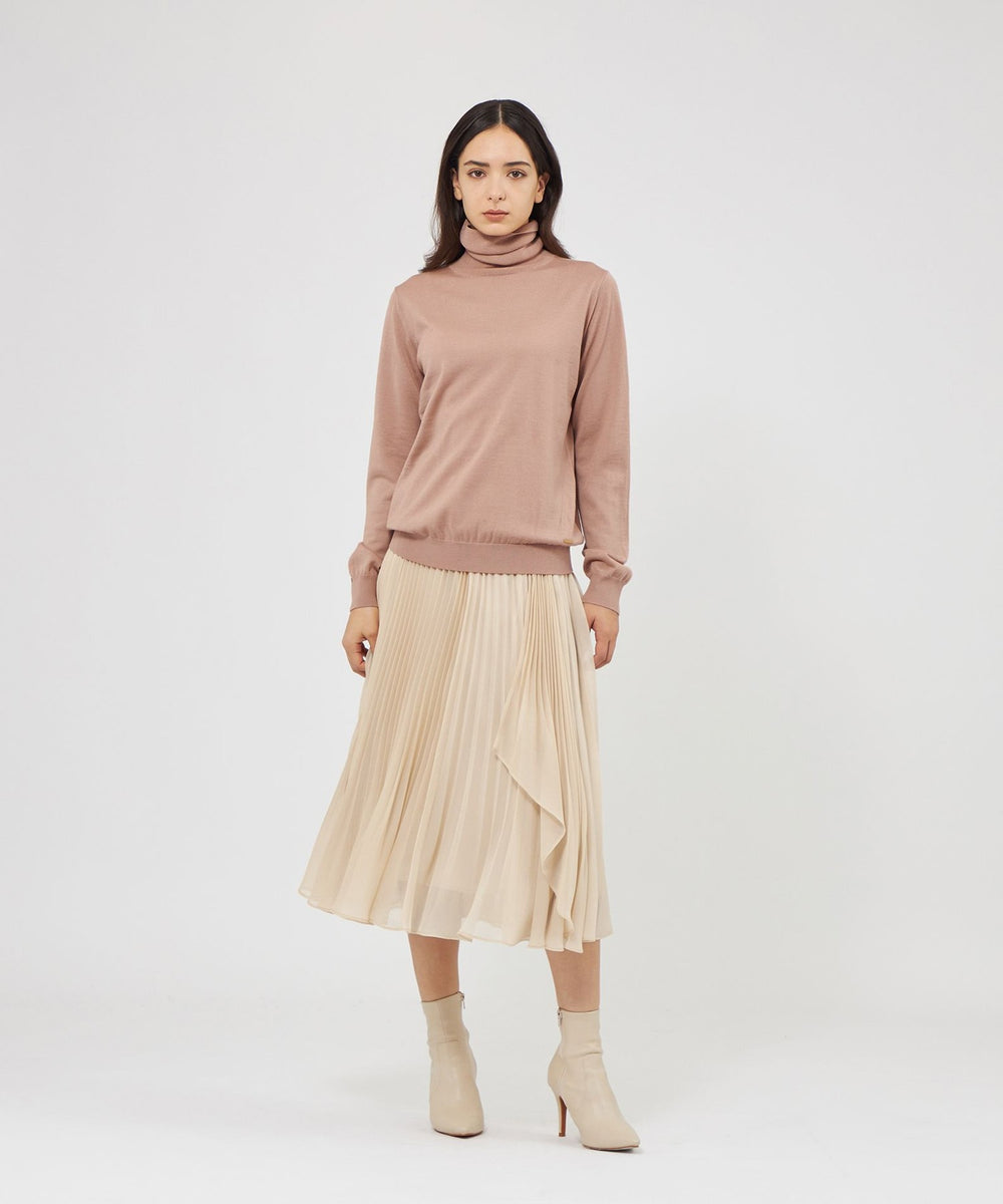 ウォッシャブルウール タートルネックニット(トップス)｜EPOCA(エポカ