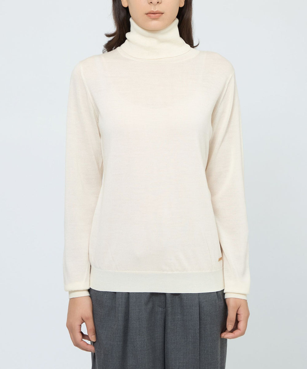 ウォッシャブルウール タートルネックニット(トップス)｜EPOCA(エポカ