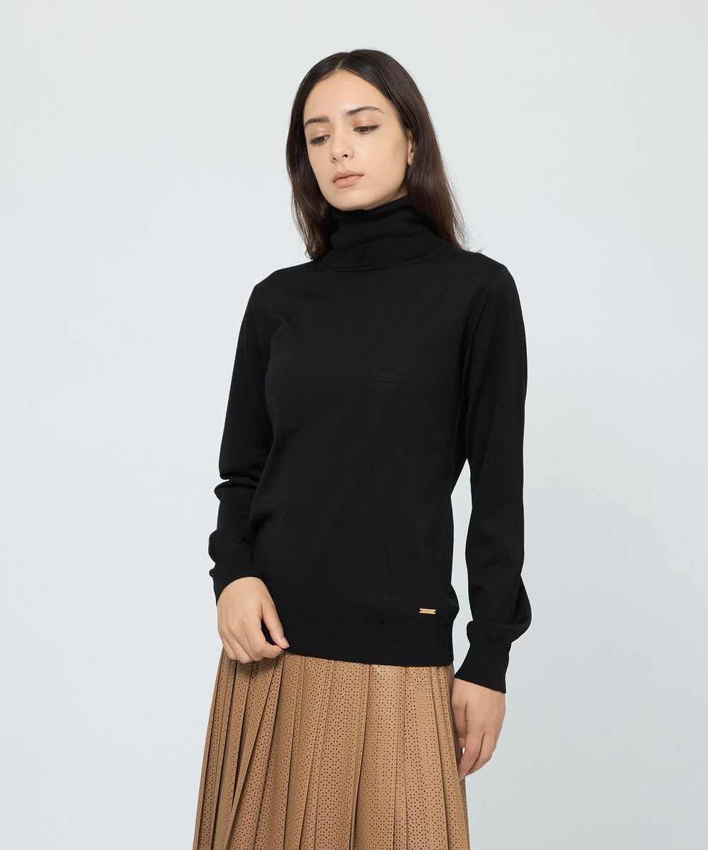 WEB＆一部店舗限定】 ウォッシャブルウール タートルネック