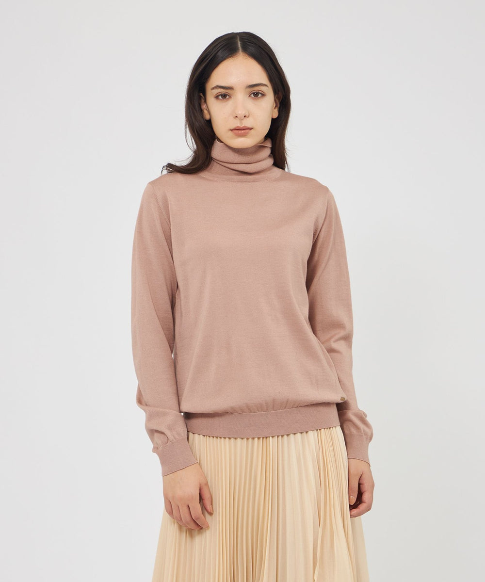 ウォッシャブルウール タートルネックニット(トップス)｜EPOCA(エポカ