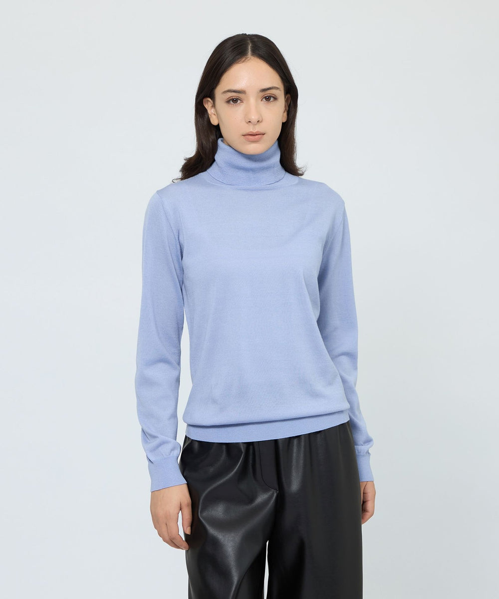 ウォッシャブルウール タートルネックニット(トップス)｜EPOCA(エポカ