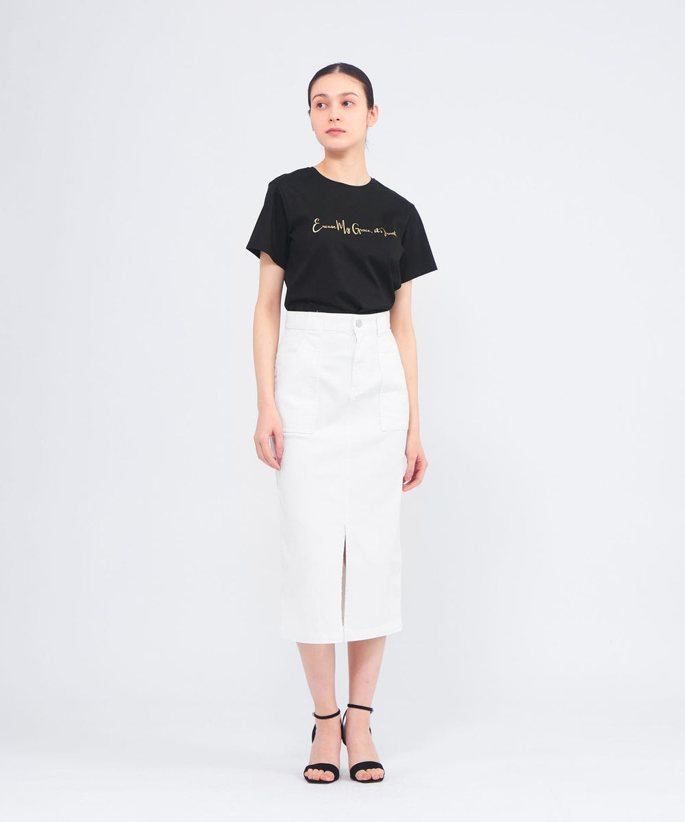 WEB＆一部店舗限定】フォイルロゴTシャツ(トップス)｜EPOCA(エポカ)の
