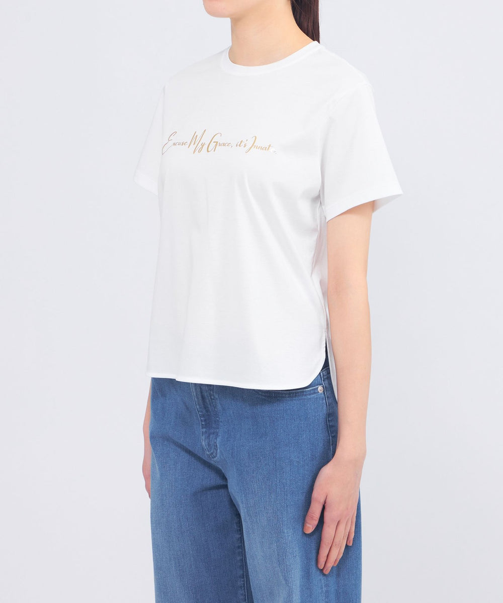WEB＆一部店舗限定】フォイルロゴTシャツ(トップス)｜EPOCA(エポカ)の