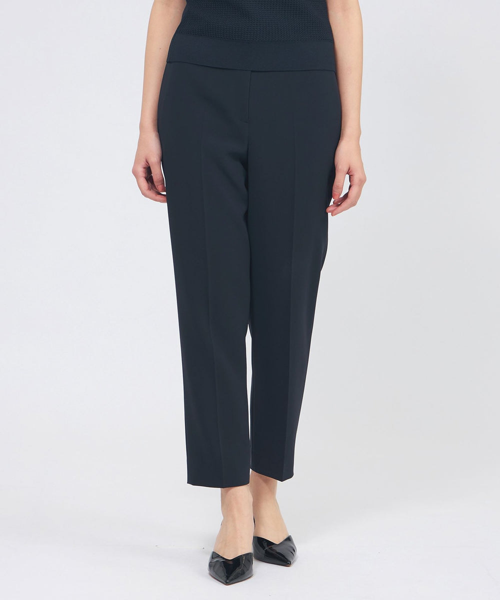 【新品タグ付】EPOCA トリアセクロス　テーパードパンツ　黒 エポカ EPOCA トリアセクロス テーパードパンツ （黒） - ファッション