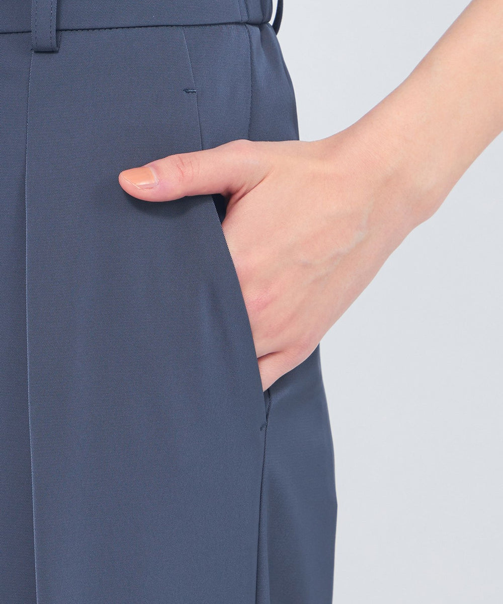 グロッシーツイル タックワイドパンツ(パンツ)｜EPOCA(エポカ)の