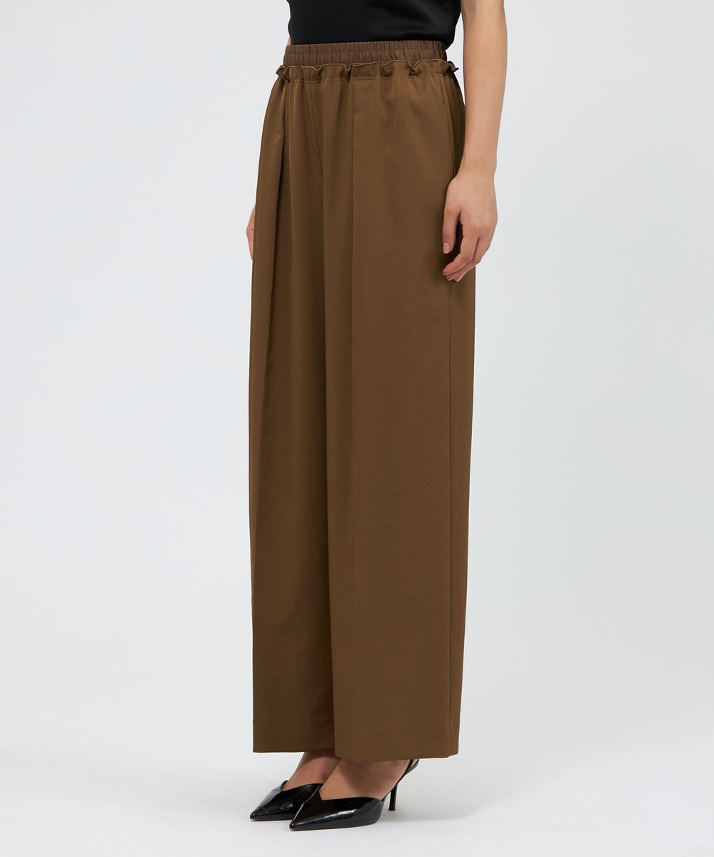トリアセテートツイル ワイドパンツ(パンツ)｜EPOCA(エポカ)の