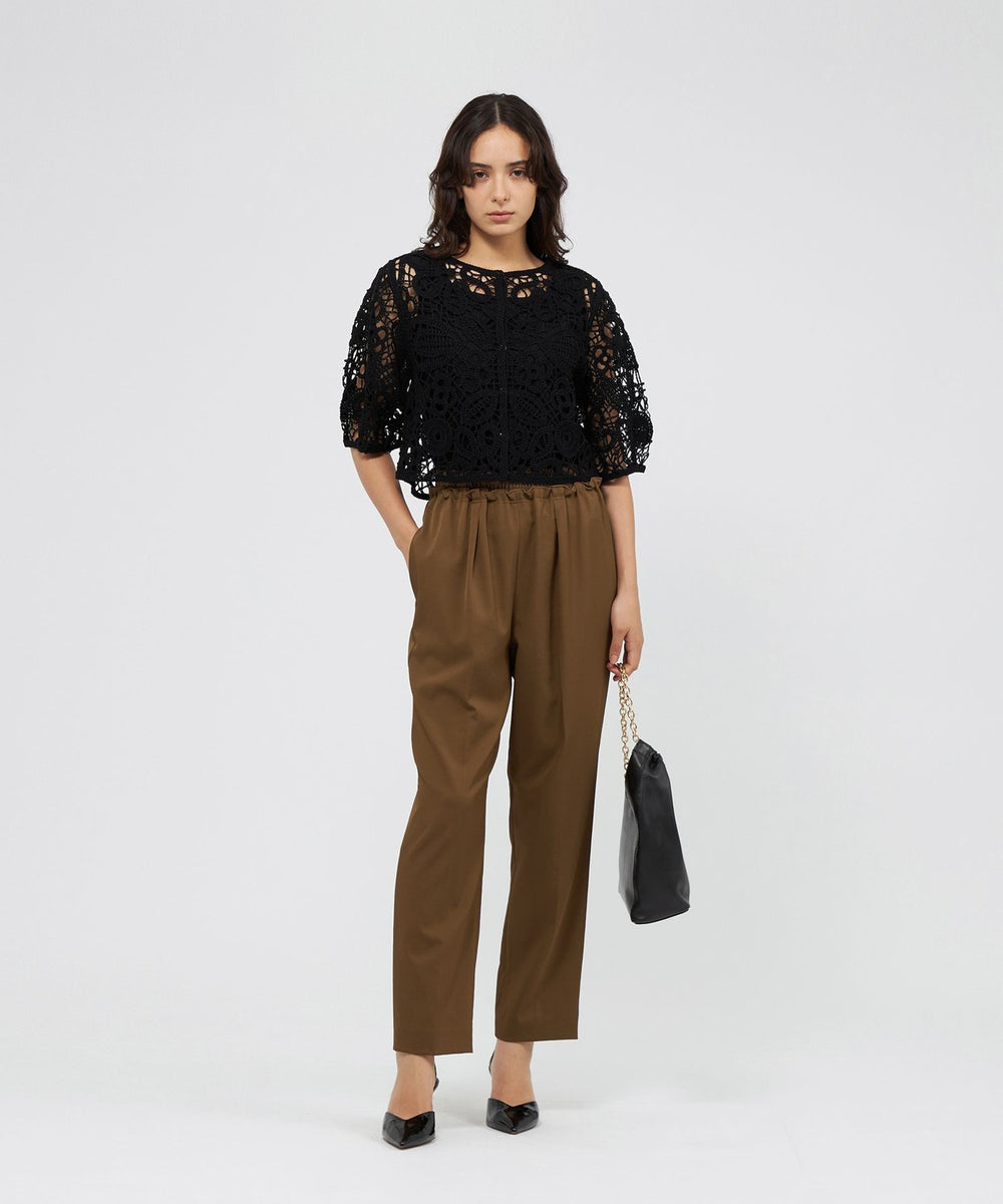 トリアセテートツイル テーパードパンツ(パンツ)｜EPOCA(エポカ)の