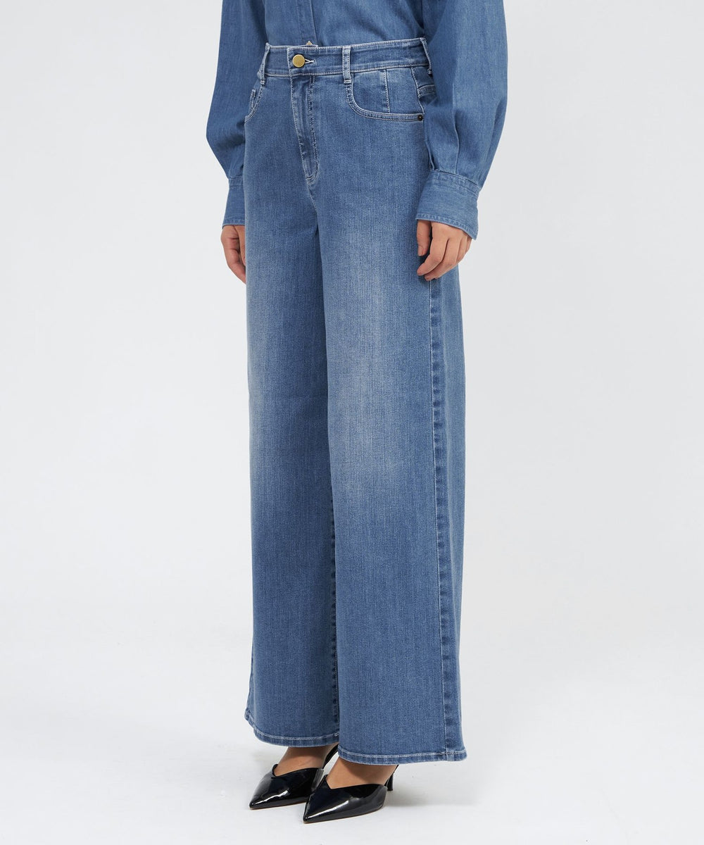 TWENTY FOUR DENIM】 バギーデニムパンツ(パンツ)｜EPOCA(エポカ)の