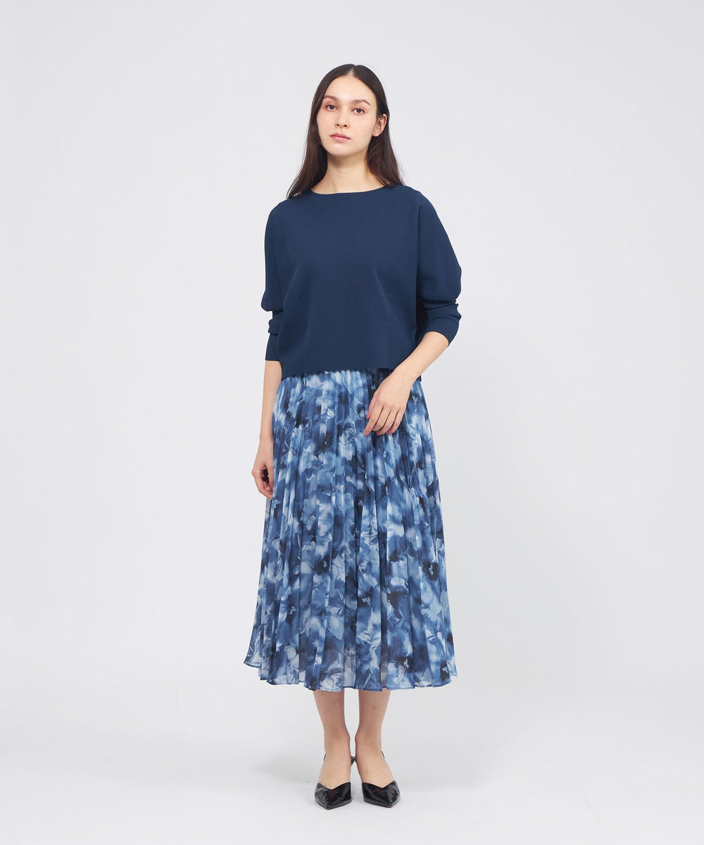 グラフィカルフラワー プリーツスカート(スカート)｜EPOCA(エポカ)の