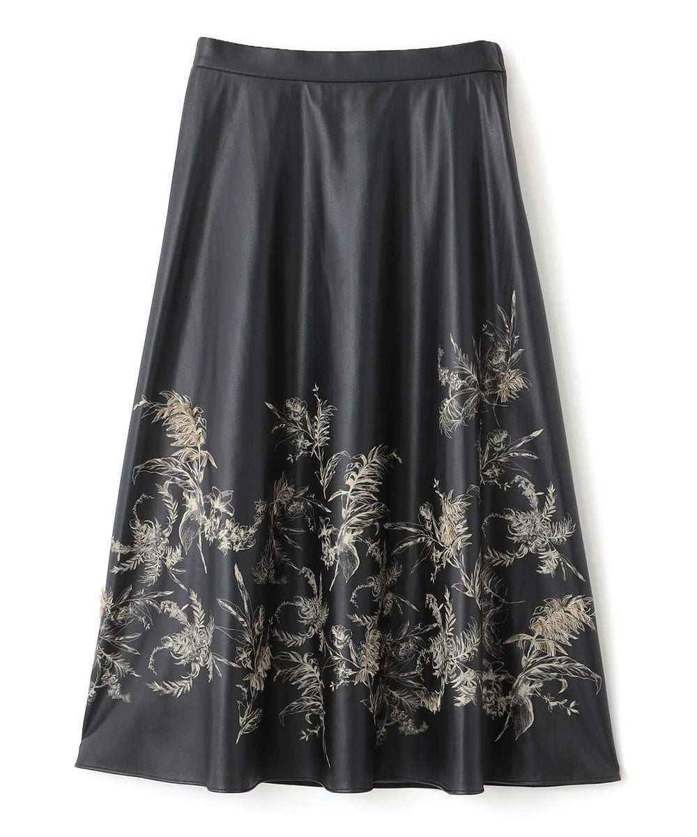 エポカ 40サイズ 新品 レザースカートレザースカート - ひざ丈スカート