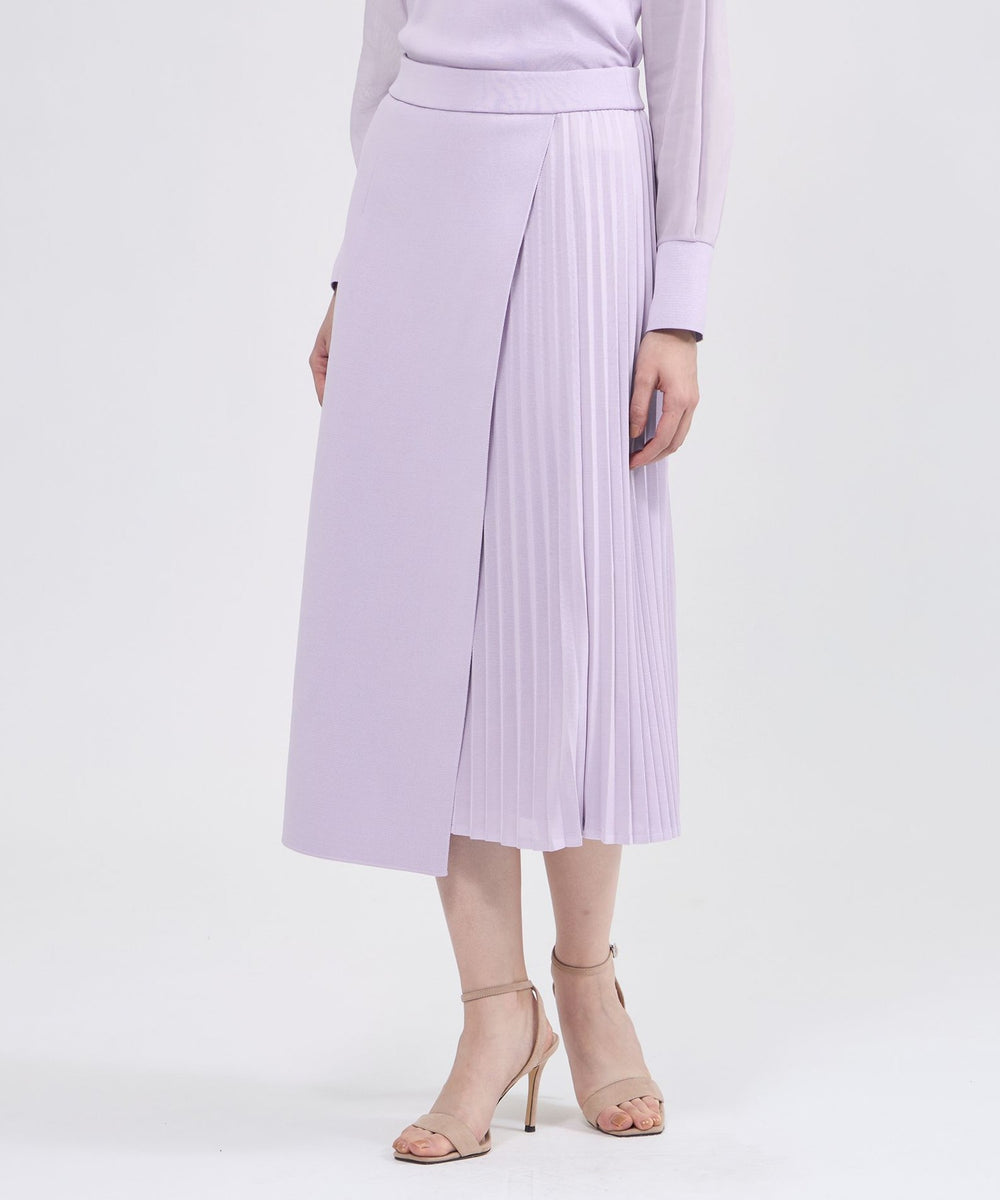 スカート Maylee La maglia】 プリーツコンビ ニットスカート(スカート)｜EPOCA(エポカ