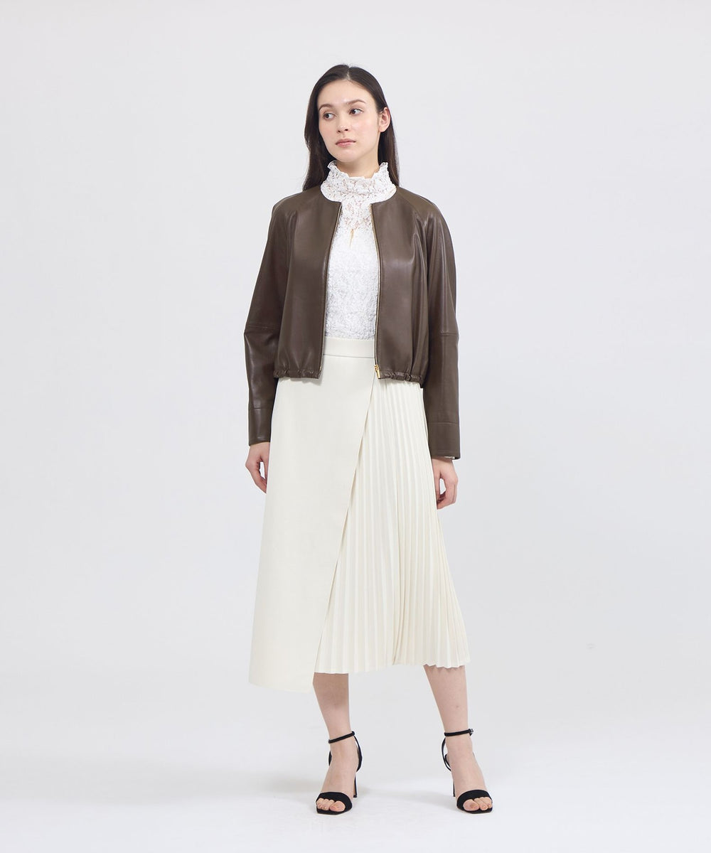 La maglia】 プリーツコンビ ニットスカート(スカート)｜EPOCA(エポカ