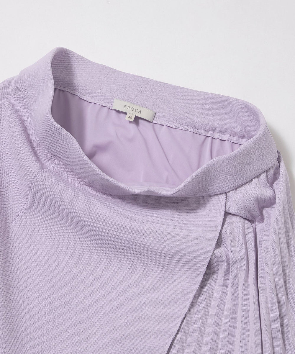 La maglia】 プリーツコンビ ニットスカート(スカート)｜EPOCA(エポカ