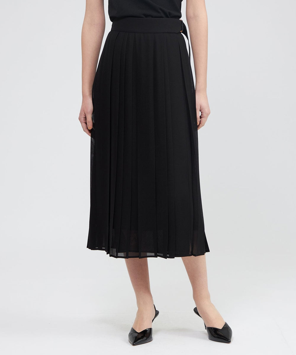 カラミメッシュ プリーツラップスカート(スカート)｜EPOCA(エポカ)の