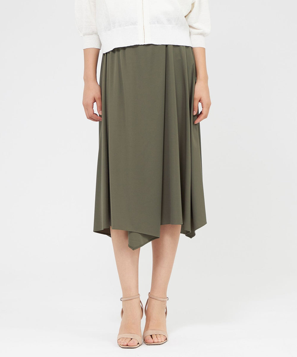 Lu TECS】コンパクトジャージー フレアスカート(スカート