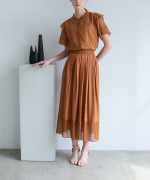 3290 EPOCA エポカ ペイント ワンピース フレアースカート 白 ホワイト 38サイズ Mサイズ 三陽商会 レディース 定価￥89000 EPOCA ⁄ エポカ （レディース） スカート | ファッション通販