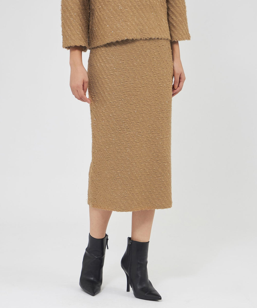 ラメフリンジニット タイトスカート(スカート)｜EPOCA(エポカ)の