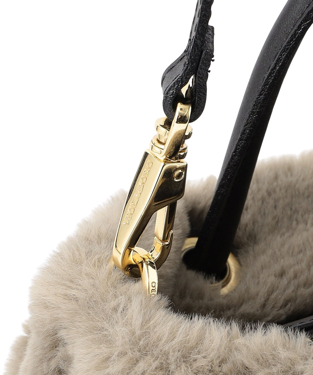 EPOCA エポカ ふわふわ リアルファー ワンショルダー バッグ 毛皮