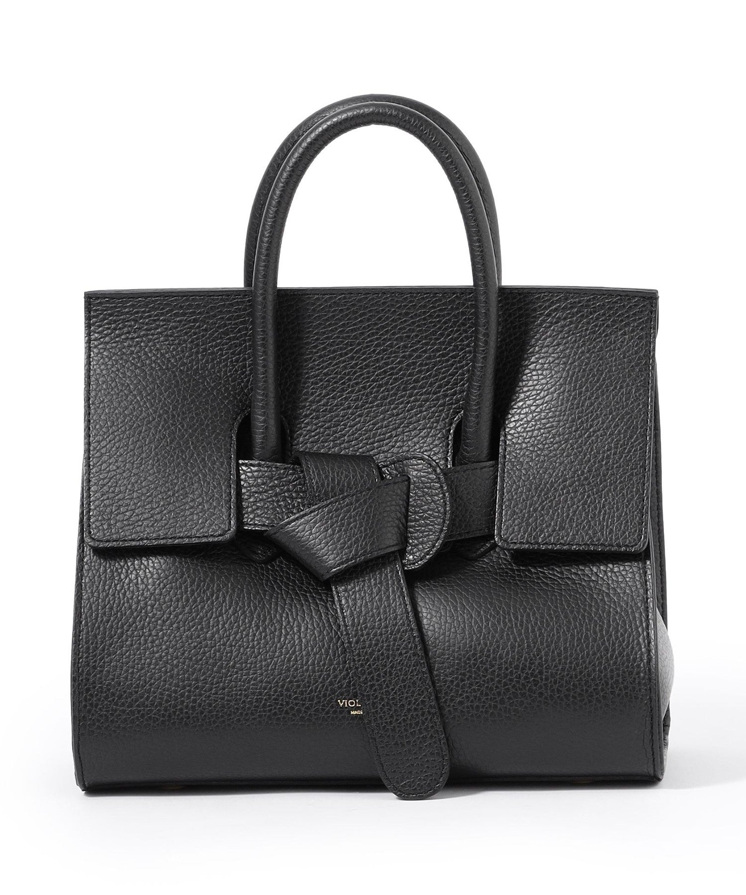 VIOLAd'ORO】ノットデザインハンドバッグ《WEB＆EPOCA THE SHOP店舗