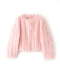 LEMONPLET】エコファーショートジャケット《WEB＆EPOCA THE SHOP店舗