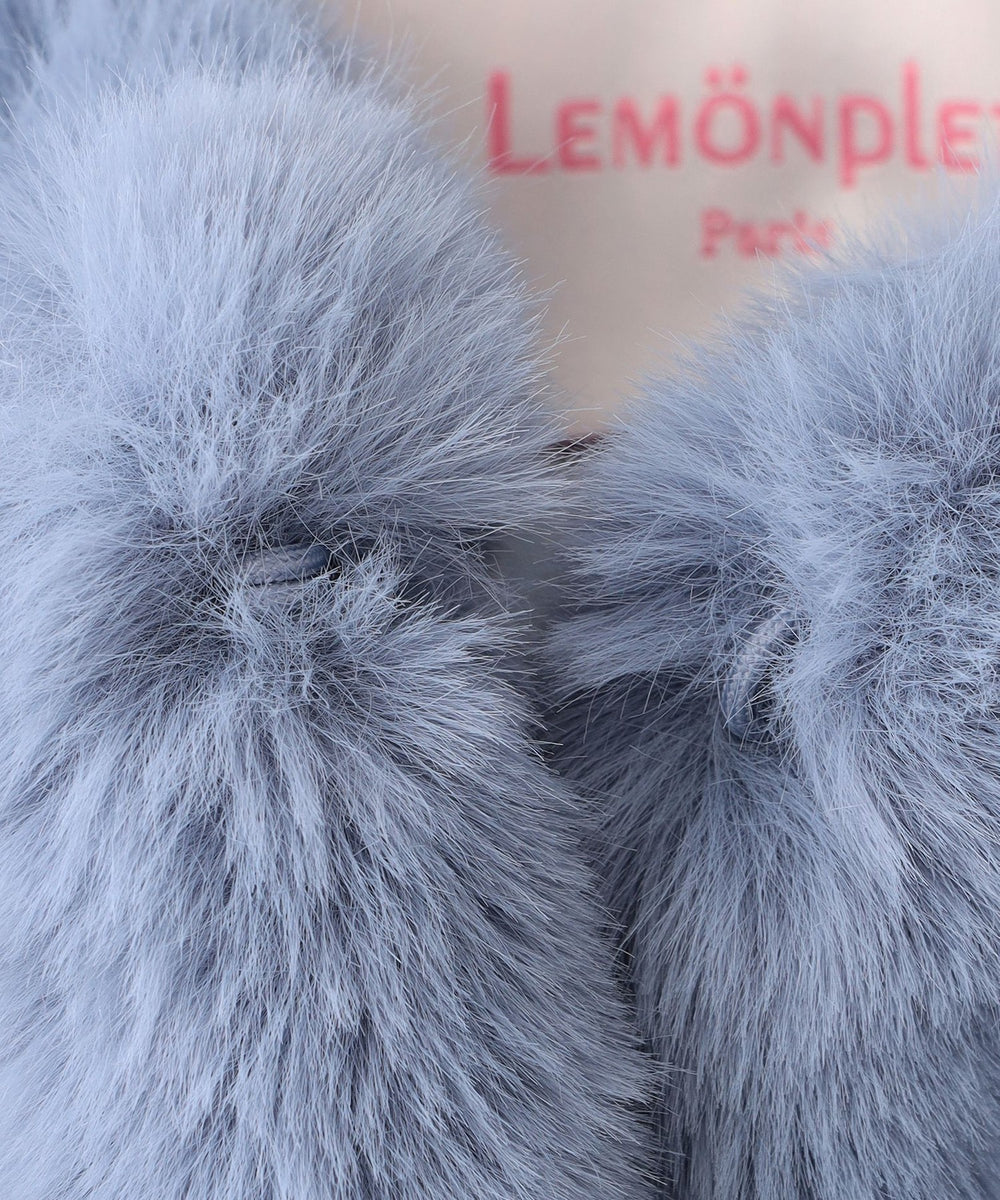 LEMONPLET】エコファーショートジャケット《WEB＆EPOCA THE SHOP