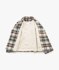 MOUCHE】チェックピーコート《WEB＆EPOCA THE SHOP店舗限定》(コート