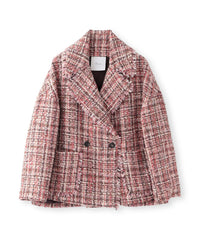 MOUCHE】ツイードコート《WEB＆EPOCA THE SHOP店舗限定》(コート