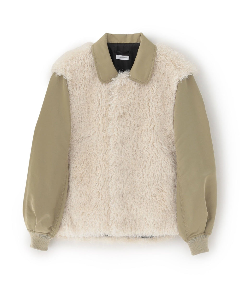 near.nippon】ファーナイロンブルゾン《WEB＆EPOCA THE SHOP店舗