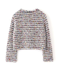 COOHEM】フェザーミックスツイードジャケット《WEB＆EPOCA THE SHOP