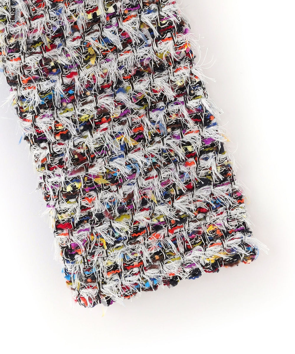 COOHEM ツイードジャケット COOHEM】フェザーミックスツイードジャケット《WEB＆EPOCA THE SHOP