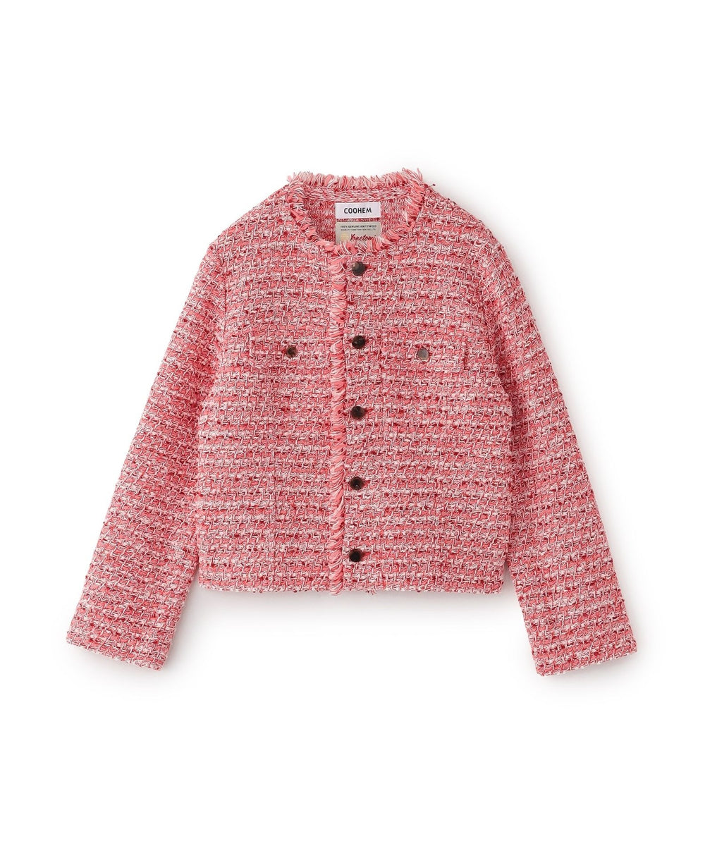 COOHEM】ベーシックツイードジャケット《WEB＆EPOCA THE SHOP店舗限定