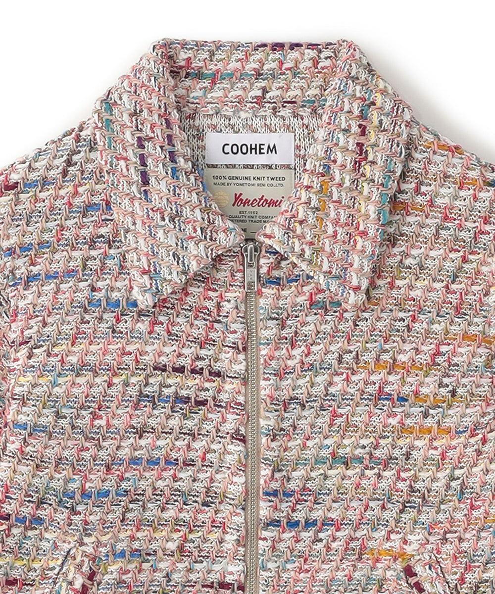 COOHEM】ツイルツイードジャケット《WEB＆EPOCA THE SHOP店舗限定
