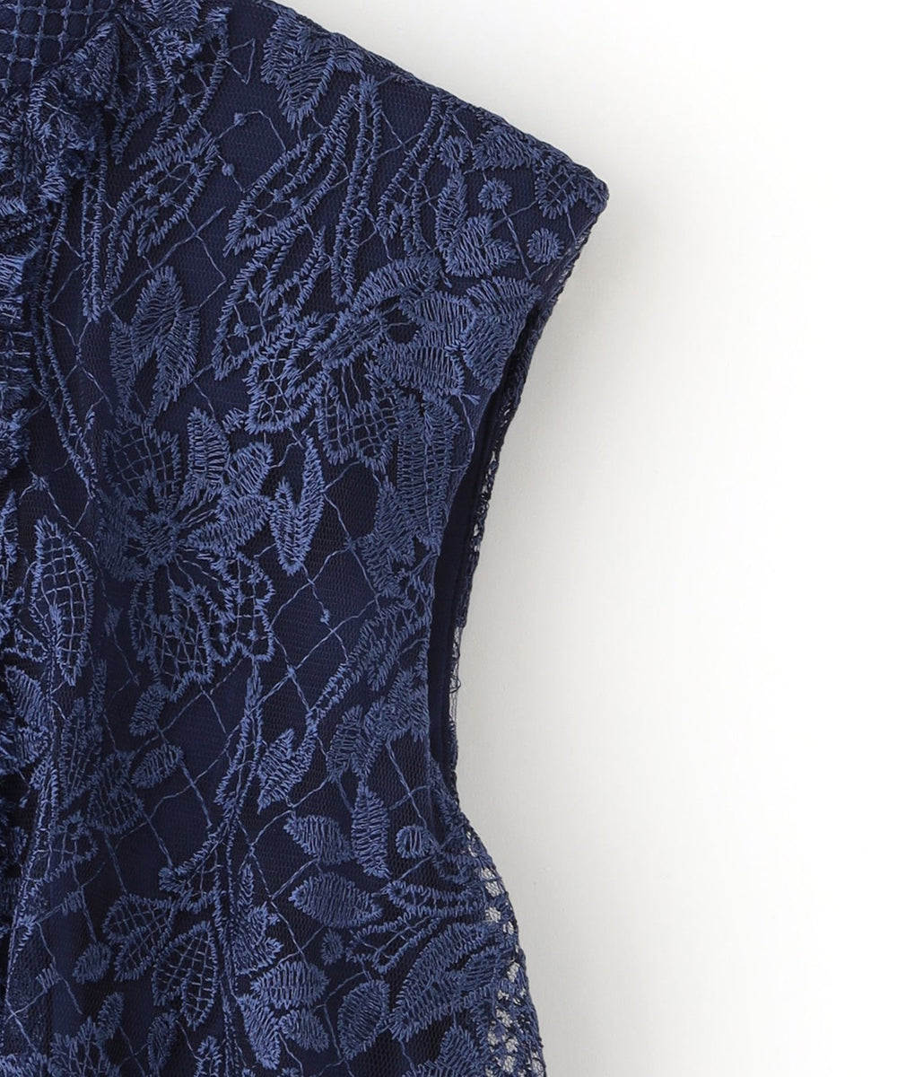 TADASHI SHOJI】ハイネックスリーブレスドレス《WEB＆EPOCA THE SHOP